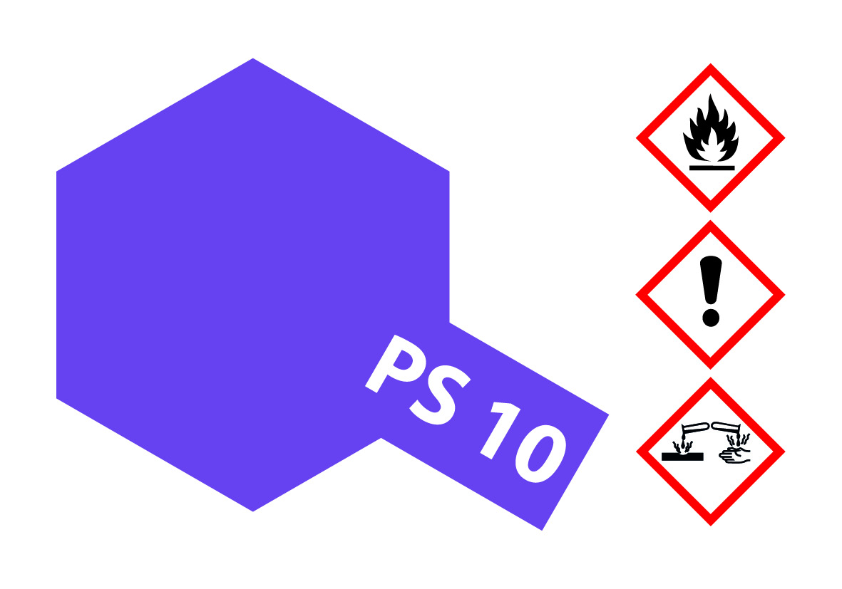 PS-10 Violett Polycarbonat 100ml