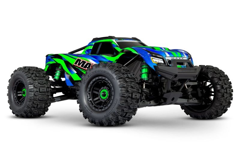 Traxxas Maxx 4X4 grün 1/10 Monster- Truck 