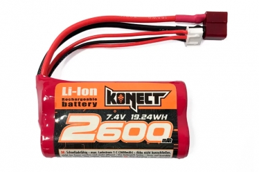 Li Ion Akku 7.4V 2600mA 