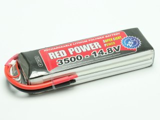 LiPo Akku RED POWER SLP 3500 - 14,8V
