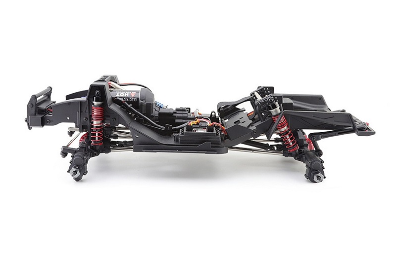 Crawler CHALLENGER 1/10 Set 2,4GHz, rot