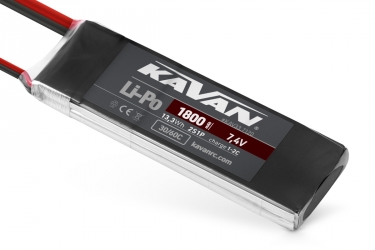 KAVAN Li-Po 1200mAh/7,4V 30/60C Air pack