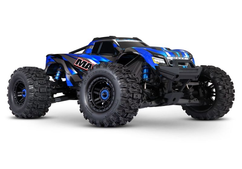 Traxxas Maxx 4X4 blau 1/10 Monster- Truck