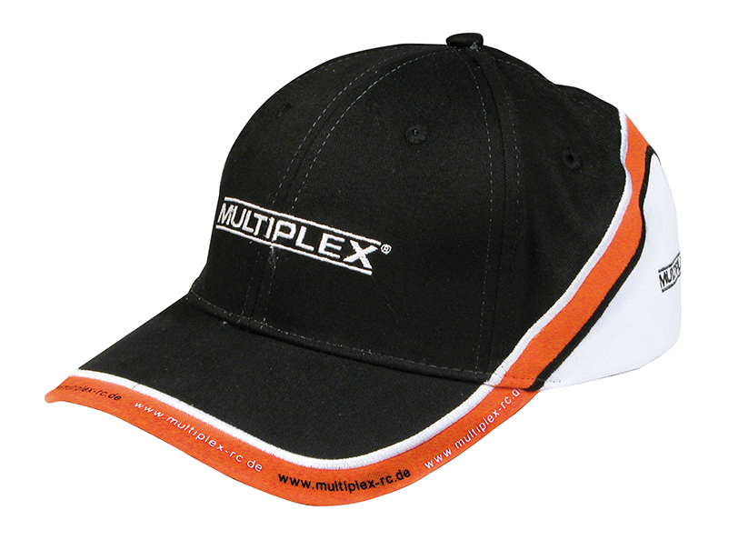 Multiplex MPX-Cap weiß/orange/schwarz